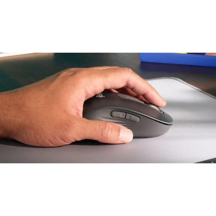 Set Mouse LOGITECH Signature M650 + Mouse Pad Studio, negru - WALTI WALTI