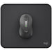 Set Mouse LOGITECH Signature M650 + Mouse Pad Studio, negru - WALTI WALTI