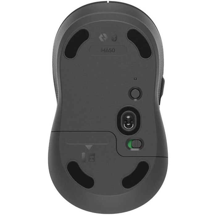 Set Mouse LOGITECH Signature M650 + Mouse Pad Studio, negru - WALTI WALTI