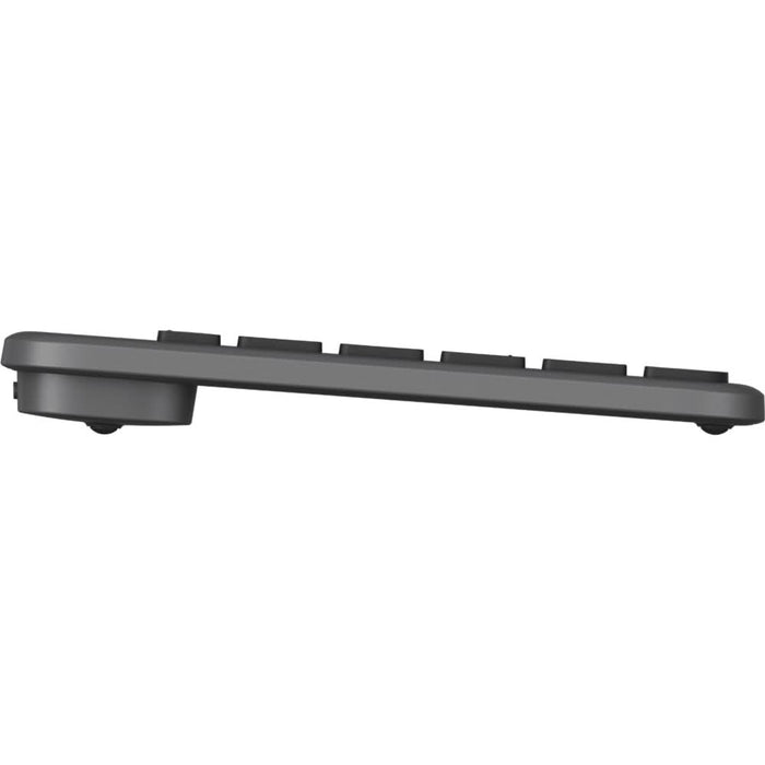 Tastatura Wireless LOGITECH Slim Solar+, Bluetooth, USB, Layout US INT, negru-gri WALTI