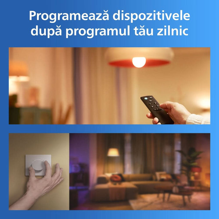 Priza inteligenta PHILIPS 8721103136213, Wi-Fi, WiZ, IP20, alb WALTI