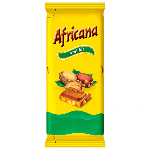 Africana Ciocolata Arahide 80 g - WALTI WALTI