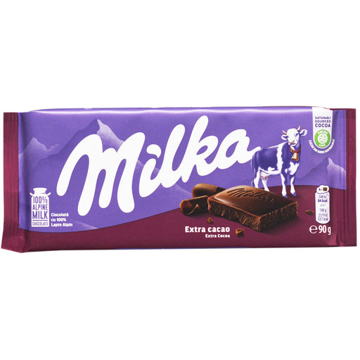 milka Ciocolata Extra Cacao 90 g - WALTI WALTI