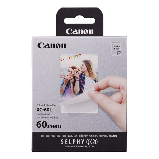 Hârtie foto mată Canon 6756C001 5,4 x 8,5 cm (60 Unități) - WALTI WALTI
