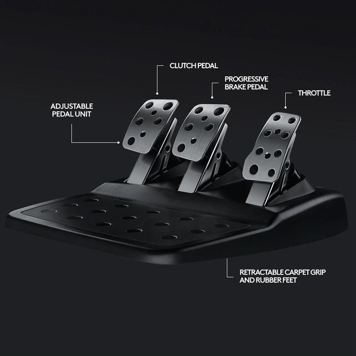 Volan gaming LOGITECH Driving Force G29 (PC/PS3/PS4/PS5) + Casti Gaming Wireless LOGITECH G435 WALTI