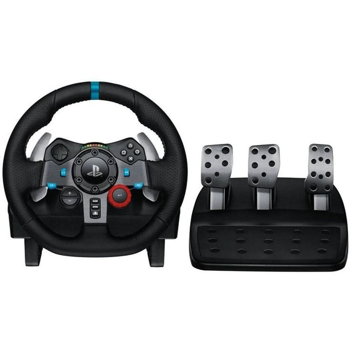 Volan gaming LOGITECH Driving Force G29 (PC/PS3/PS4/PS5) + Casti Gaming Wireless G321 WALTI