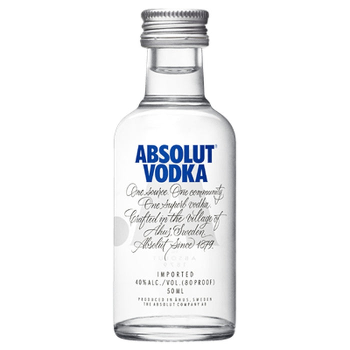 ABSOLUT Vodka Blue 40% 0,05 L - WALTI WALTI