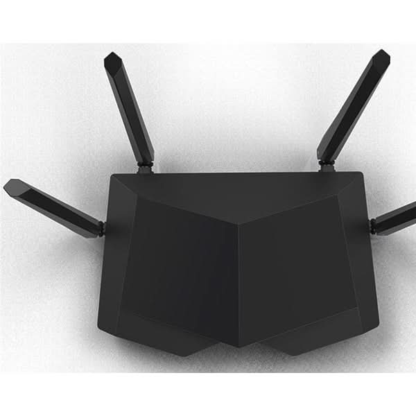 Router Wireless TENDA AC6 AC1200, Dual-Band 300 + 867 Mbps, negru WALTI