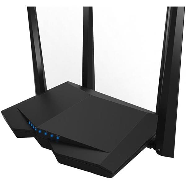 Router Wireless TENDA AC6 AC1200, Dual-Band 300 + 867 Mbps, negru WALTI