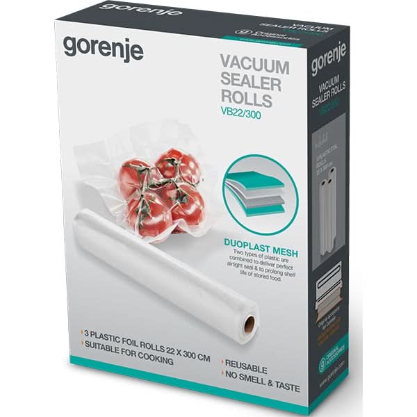 Set 3 role pungi pentru vidat GORENJE VB22/300, transparent WALTI