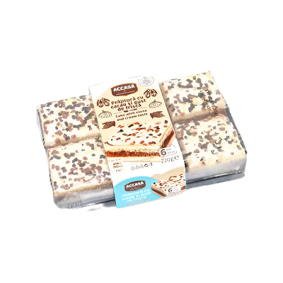 ACCASA Natural Prajitura cu Cacao si Frisca 220 g - WALTI WALTI