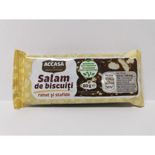 ACCASA Salam Biscuiti Rahat & Stafide 80 g - WALTI WALTI