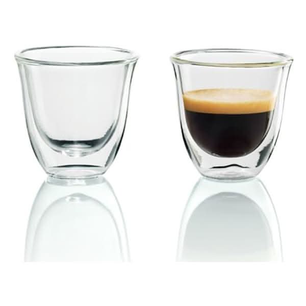 Set pahare espresso DELONGHI, 6 piese, 90 ml, sticla WALTI