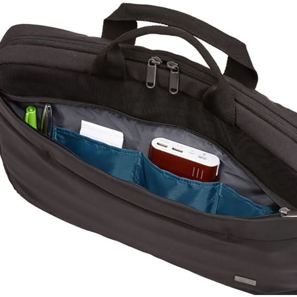 Geanta laptop CASE LOGIC ADVA-116-BLACK, 15.6", poliester, negru WALTI