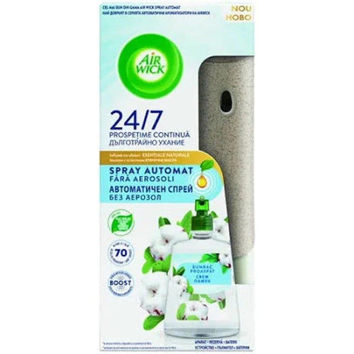 AIR WICK Odorizant Camera Bumbac Proaspat + Rezerva - WALTI WALTI