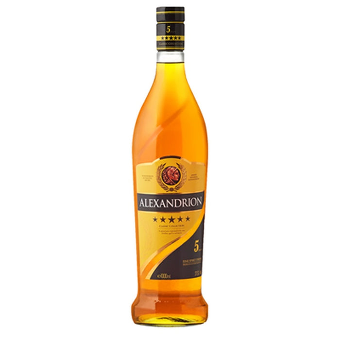 ALEXANDRION Brandy 5* 37,5% SGR 1 L - WALTI WALTI