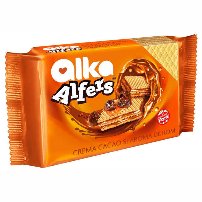 ALFERS Napolitane Crema Cacao & Rom 170 g - WALTI WALTI