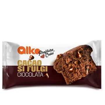ALKA Prajitura Casei Cacao si Fulgi de Ciocolata 300 g - WALTI WALTI