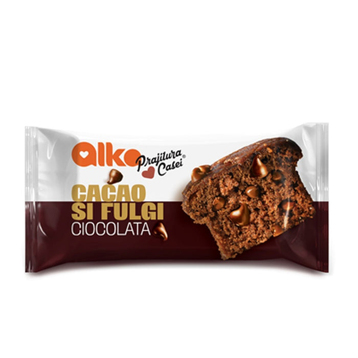 ALKA Mini Prajitura Casei cu Fulgi de Ciocolata 60 g - WALTI WALTI