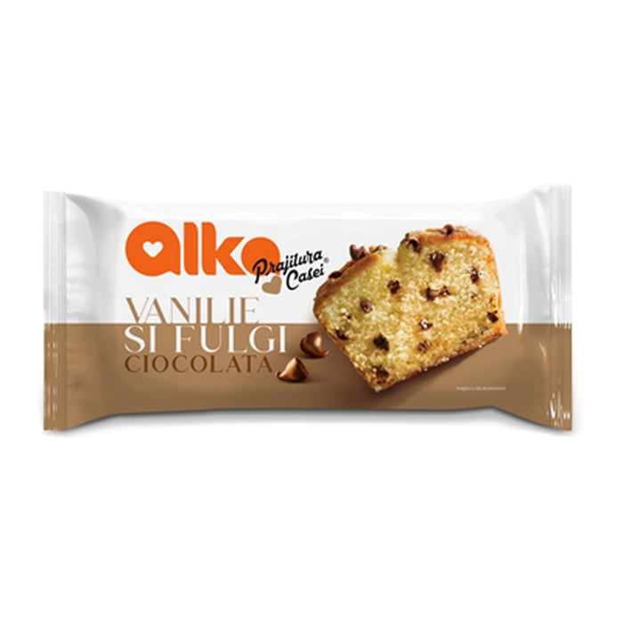 ALKA Prajitura Casei Vanilie si Fulgi de Ciocolata 300 g - WALTI WALTI