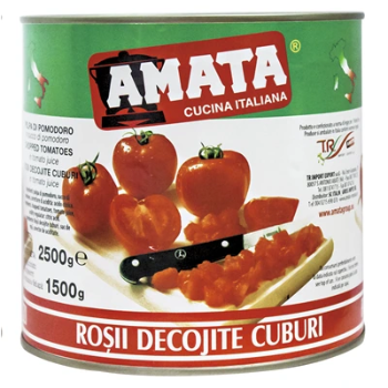 AMATA Rosii Decojite Cuburi 2,5 Kg - WALTI WALTI
