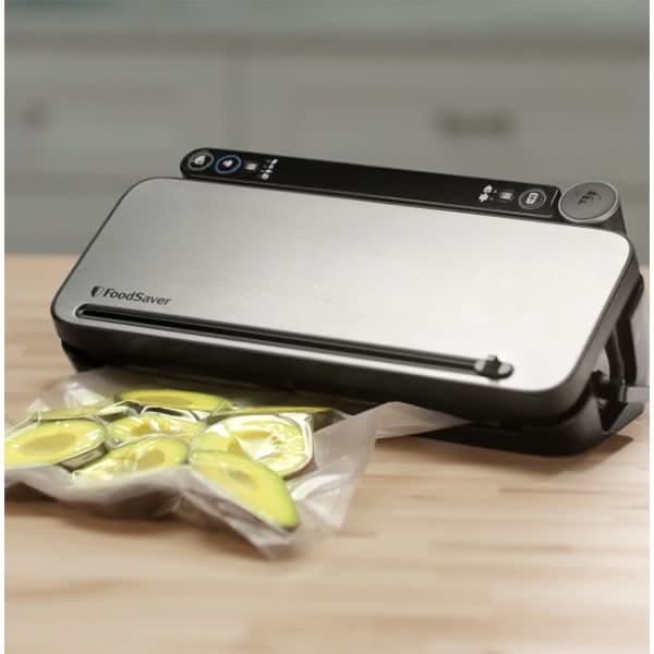 Aparat de vidat FOODSAVER VS3190X-01, 100W, argintiu-negru WALTI