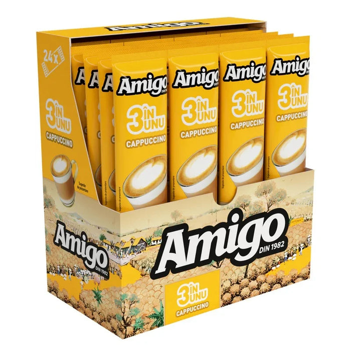 AMIGO Cafea Instant Capuccino 3in1 24 x 13 g - WALTI WALTI