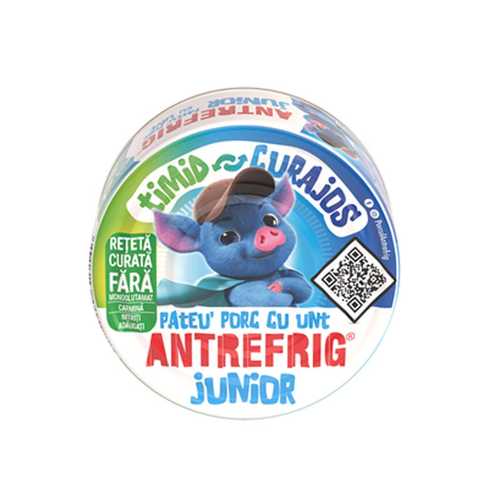 ANTREFRIG Junior Pate Porc cu Unt 100 g - WALTI WALTI