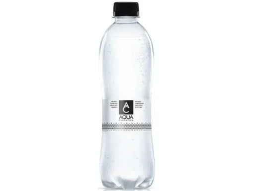 AQUA CARPATICA Apa Minerala Carbogazoasa SGR  0,5 L - WALTI WALTI