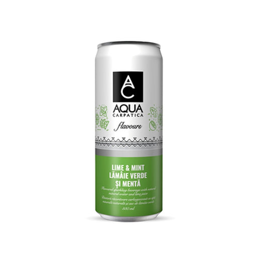 AQUA CARPATICA Apa Flavours Lamaie Verde si Menta Doza SGR 4 x 0,33 L - WALTI WALTI