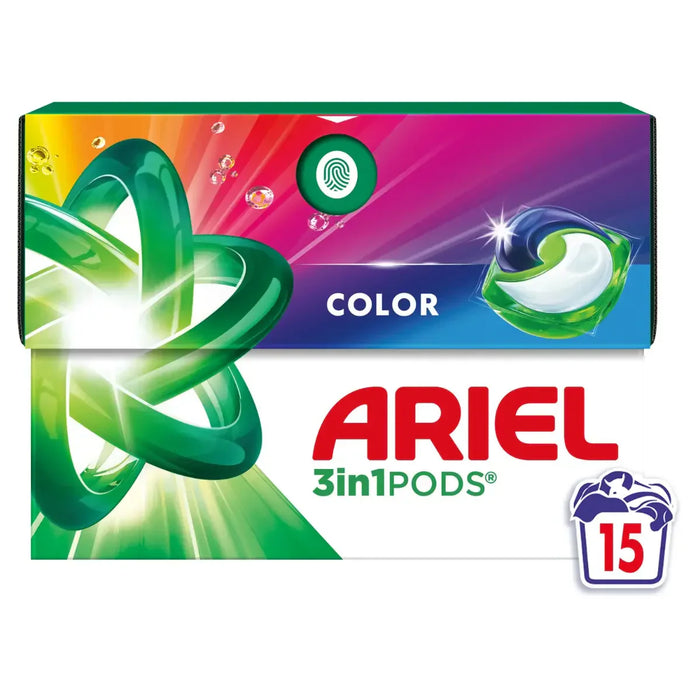 ARIEL Color 15 Capsule Detergent Rufe - WALTI WALTI