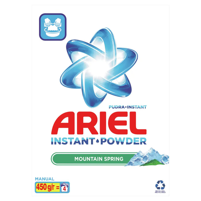 ARIEL Detergent Rufe Manual Mountain Spring 900 g - WALTI WALTI