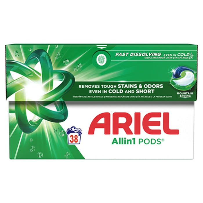 ARIEL Mountain Spring 38 Capsule Detergent Rufe - WALTI WALTI