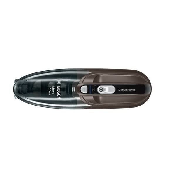Aspirator de mana BOSCH Move BHN16L, 0.3l, 14.4V, autonomie max 40 min, High Airflow System, maro-negru WALTI