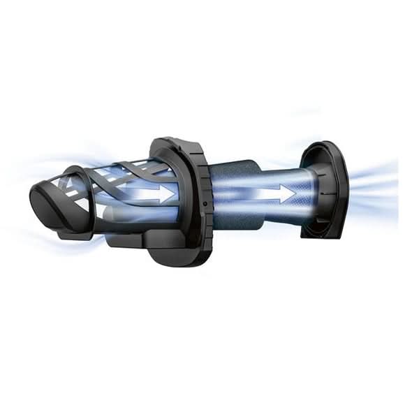 Aspirator de mana BOSCH Move BHN16L, 0.3l, 14.4V, autonomie max 40 min, High Airflow System, maro-negru WALTI