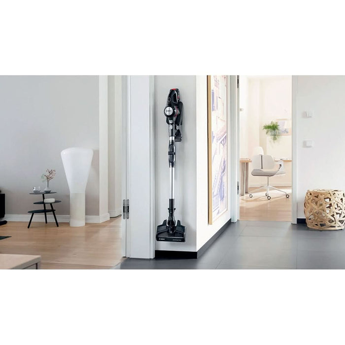 Aspirator vertical 2in1 BOSCH Unlimited 7 BCS712XXL, 0.3l, 18V, autonomie max 40 min, Quick Stan, negru-argintiu WALTI