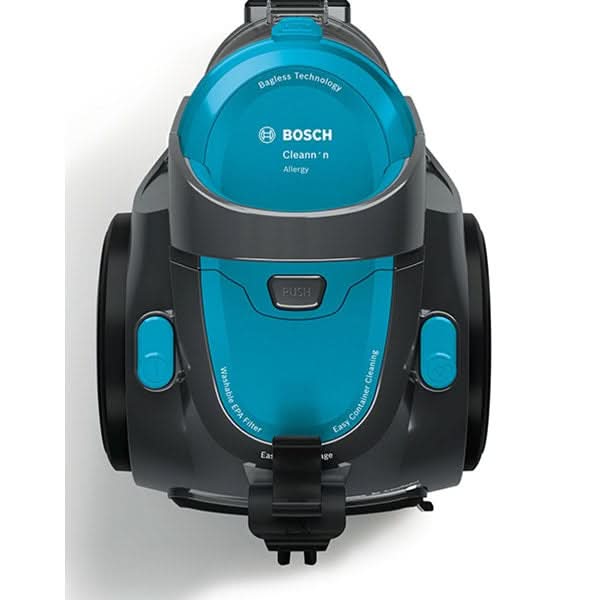 Aspirator fara sac BOSCH BGS05A221, 1.5l, 700W, 78dB, albastru-gri inchis WALTI