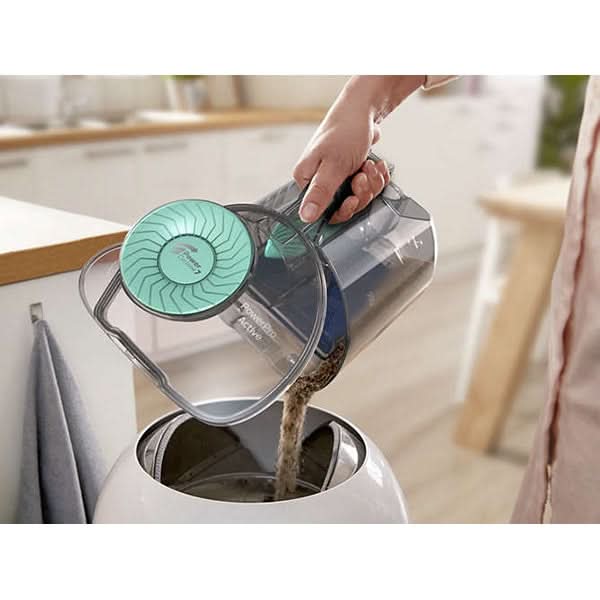 Aspirator fara sac PHILIPS PowerPro Active FC9556/09, 1.5l, 900W, 71dB, albastru-negru WALTI