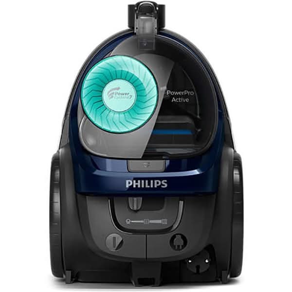 Aspirator fara sac PHILIPS PowerPro Active FC9556/09, 1.5l, 900W, 71dB, albastru-negru WALTI