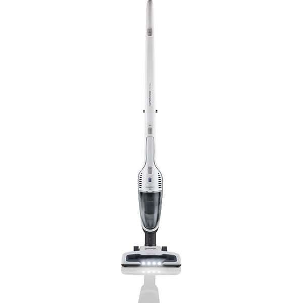 Aspirator vertical GORENJE Freestyle SVC180FW, 0.6l, 18V, autonomie max 45 min, iluminare LED, alb-gri inchis WALTI