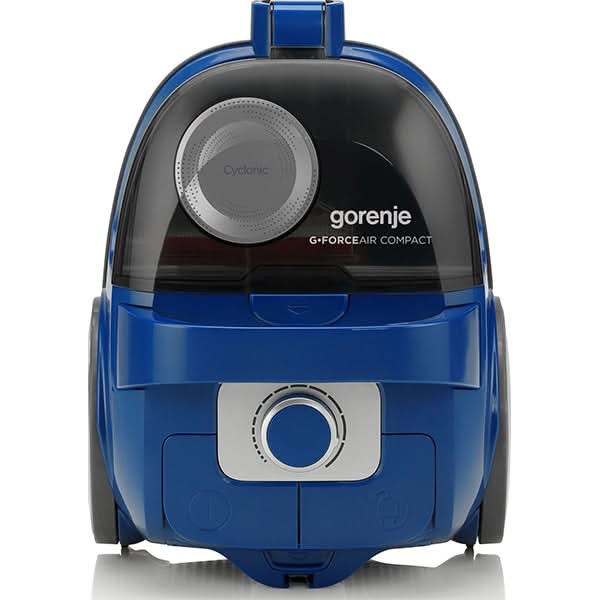 Aspirator fara sac GORENJE Force Air VCEA01GACBUCY, 2.2l, 800W, 78dB, albastru-gri WALTI
