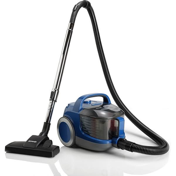 Aspirator fara sac GORENJE Force Air VCEA01GACBUCY, 2.2l, 800W, 78dB, albastru-gri WALTI