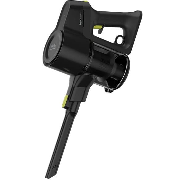 Aspirator vertical BEKO ErgoClean VRT51225VB, 0.55l, 25.2V, autonomie max 45 min, PerformCyclone, negru-argintiu WALTI