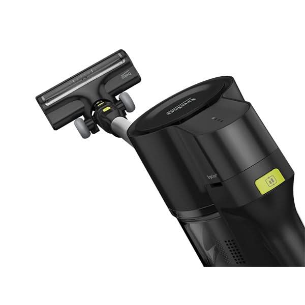 Aspirator vertical BEKO ErgoClean VRT51225VB, 0.55l, 25.2V, autonomie max 45 min, PerformCyclone, negru-argintiu WALTI