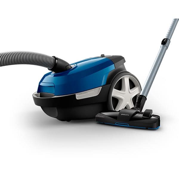 Aspirator cu sac PHILIPS Series 3000 XD3110/09, 3l, 650W, 79 dB, albastru-negru WALTI