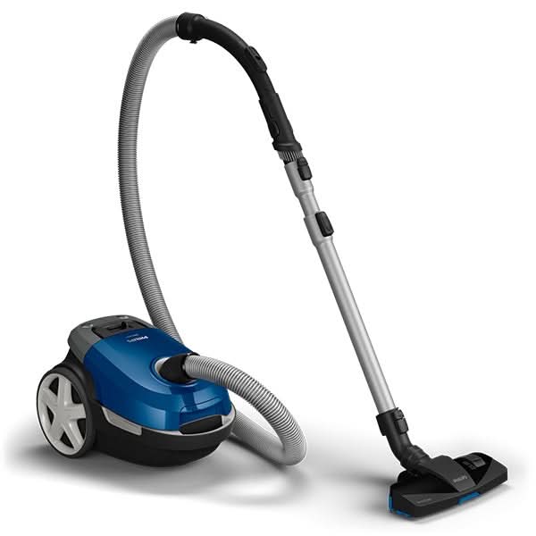Aspirator cu sac PHILIPS Series 3000 XD3110/09, 3l, 650W, 79 dB, albastru-negru WALTI