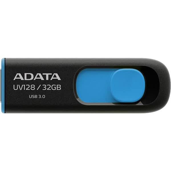 Memorie USB ADATA UV128, 32GB, USB 3.2 Gen1, negru-albastru WALTI