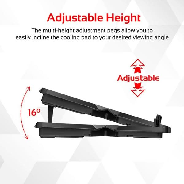 Suport laptop PROMATE AIRBASE-3, 17", negru WALTI