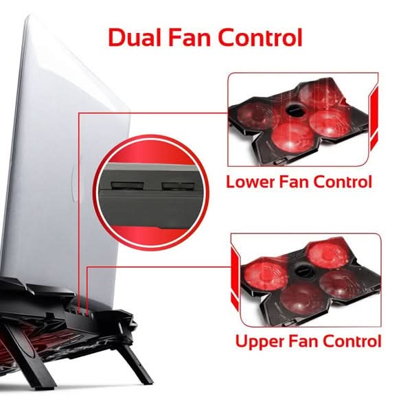 Suport laptop PROMATE AIRBASE-3, 17", negru WALTI
