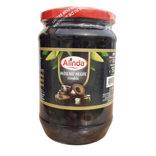 Alinda Masline Negre Rondele 335 g - WALTI WALTI
